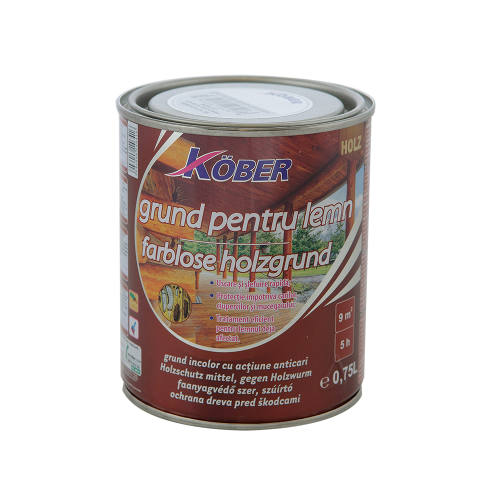 Oferte la Grund pentru lemn Kober, incolor, 0,75 L