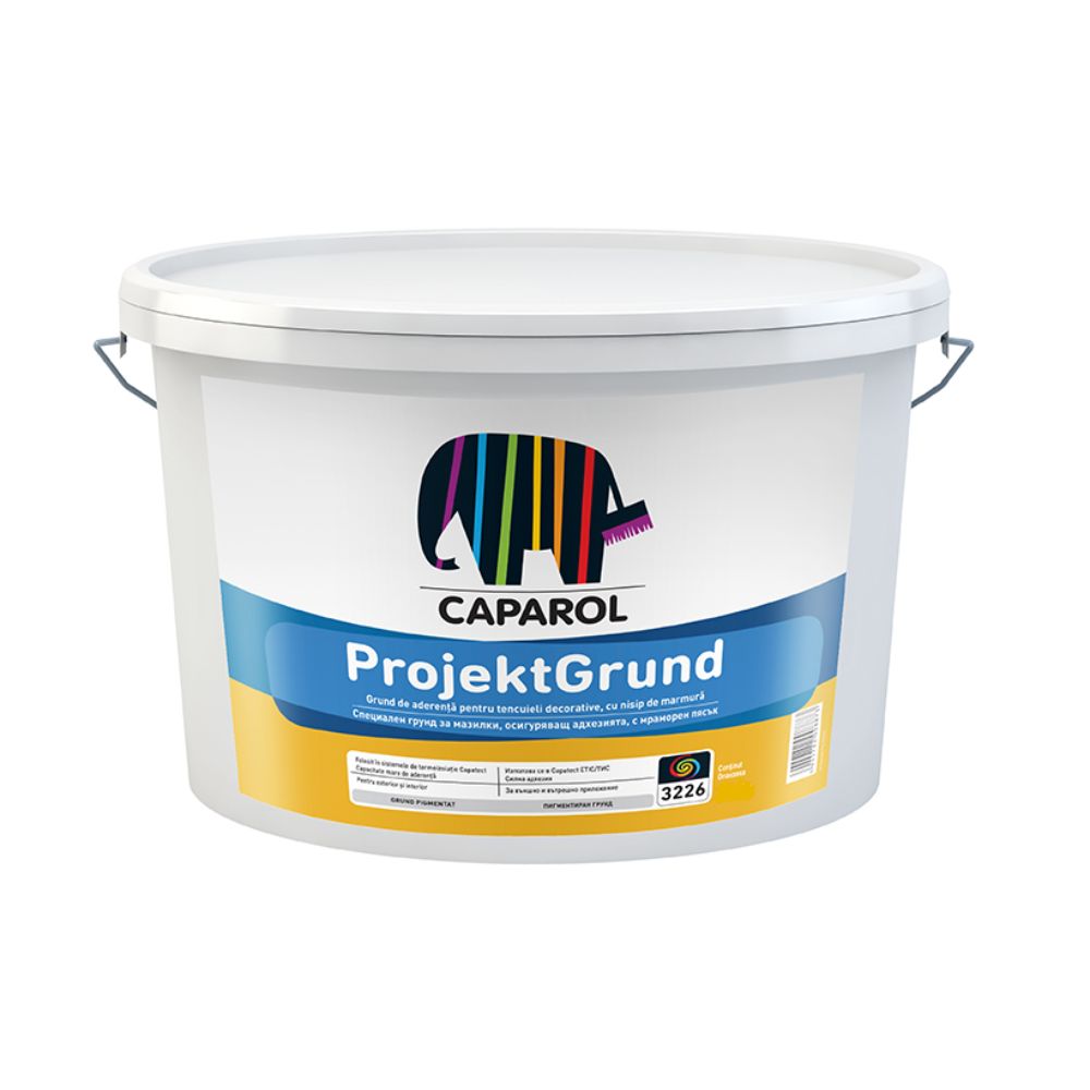 Oferte la Grund-vopsea Caparol ProjektGrund, interior/exterior, alb, 7 kg