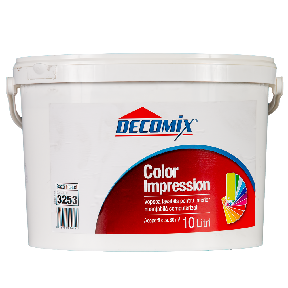 Oferte la Vopsea lavabila interior Decomix Color Impression, baza pastel, 10 l