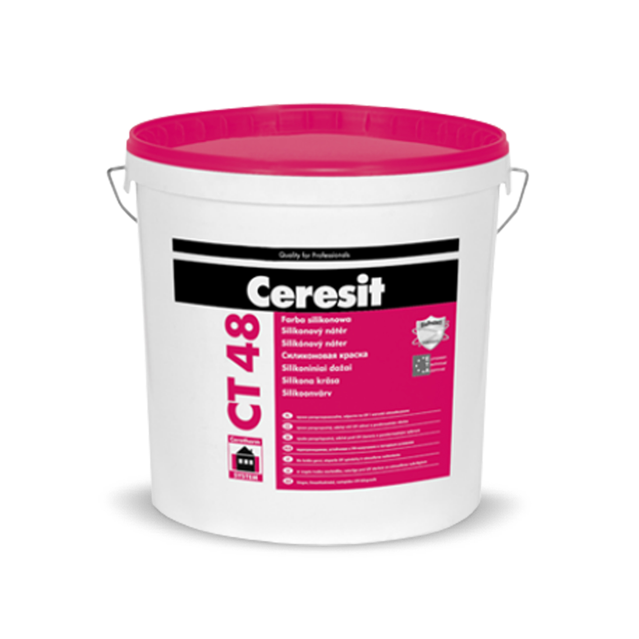 Oferte la Vopsea lavabila interior/exterior Ceresit CT 48, alb, 15 l