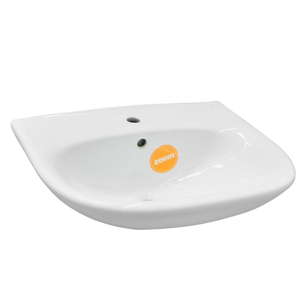Oferte la Lavoar semirotund Fayans Neo, ceramica, alb, 60 x 50 x 20,5 cm