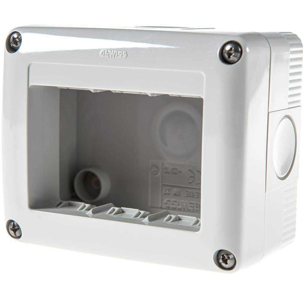 Oferte la Cutie montaj aparent Gewiss GW27003, IP40, 99 x 82 x 55 mm