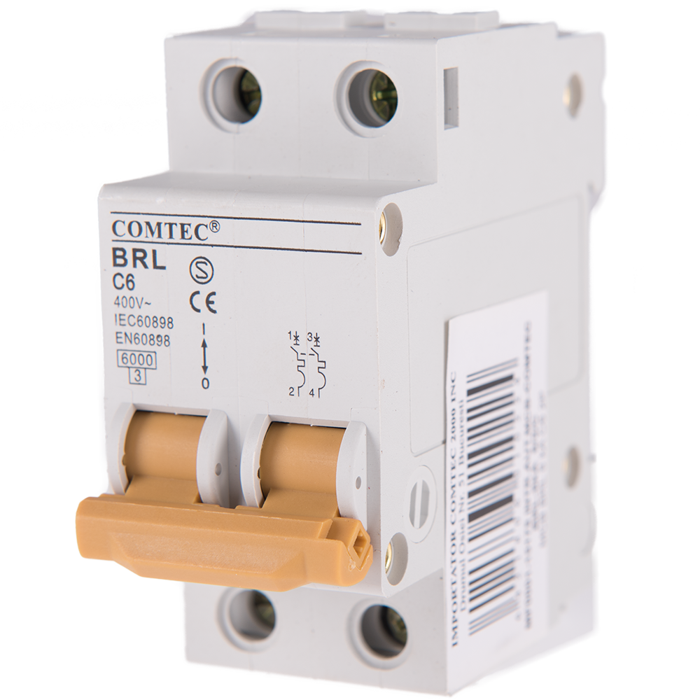 Oferte la Intrerupator automat BRL 6kA MCB, Comtec 2P, 6A