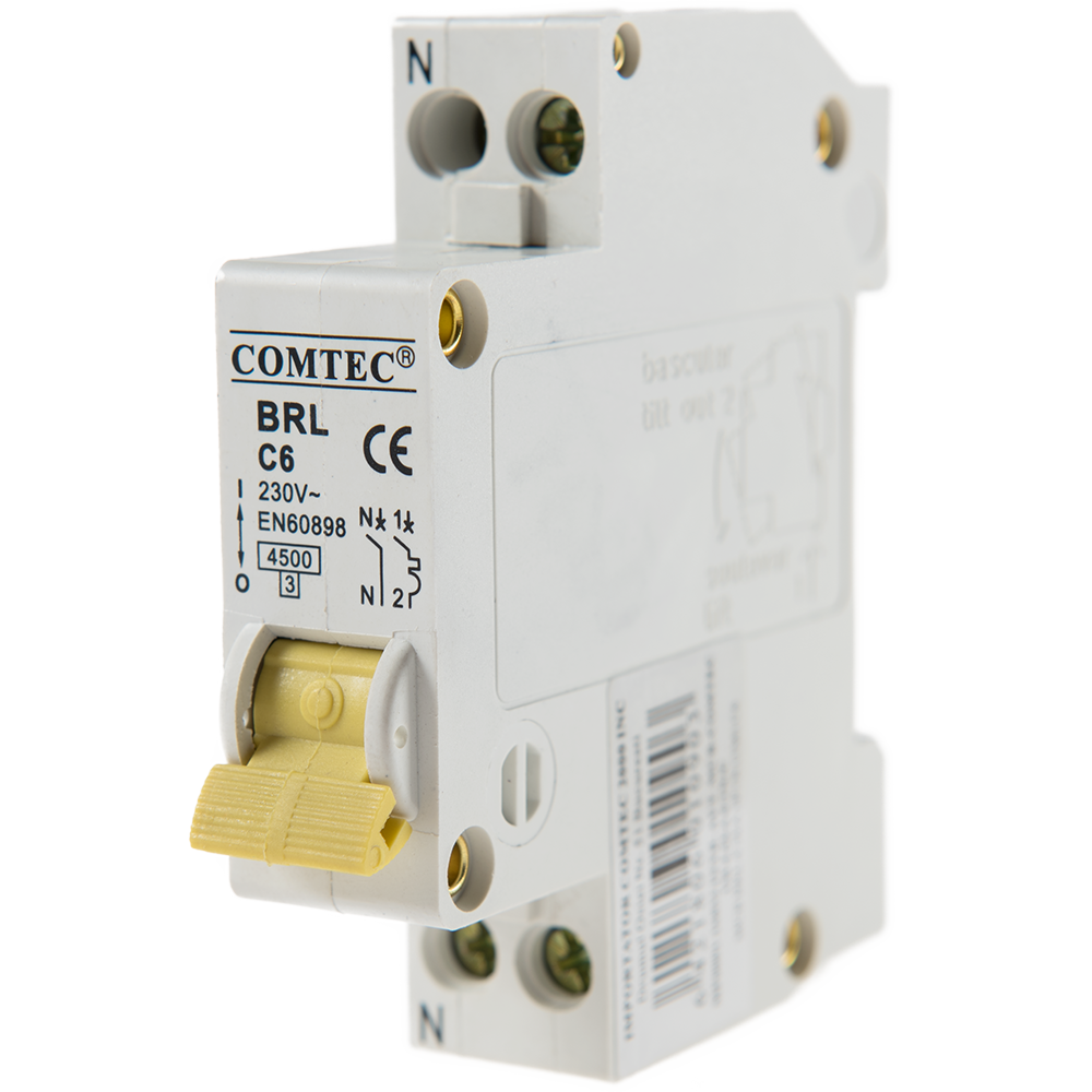 Oferte la Intrerupator automat BRL 6kA MCB, Comtec 1P+N, 6A