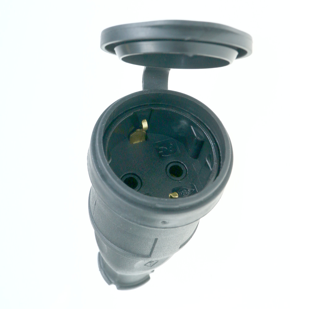 Oferte la Priza Comtec MAMA pe cablu cu capac de cauciuc/ IP44