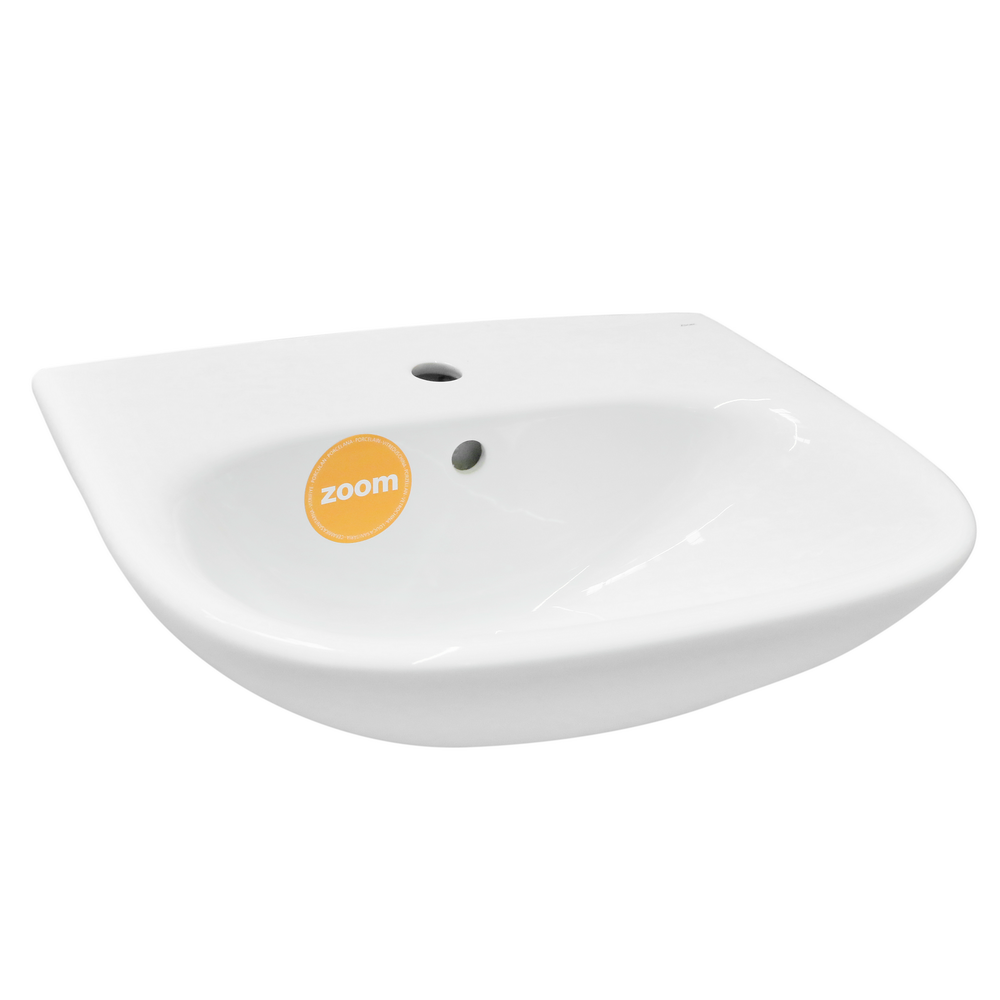 Oferte la Lavoar semirotund Fayans Zoom Neo, ceramica, alb, 55 x 44 x 20 cm