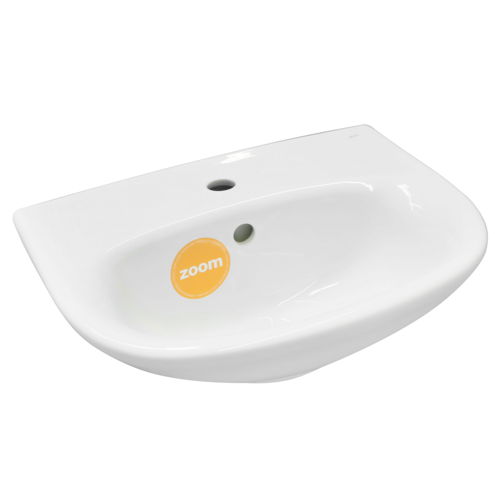 Oferte la Lavoar semirotund Fayans Neo, ceramica, alb, 50 x 40 x 19.5 cm