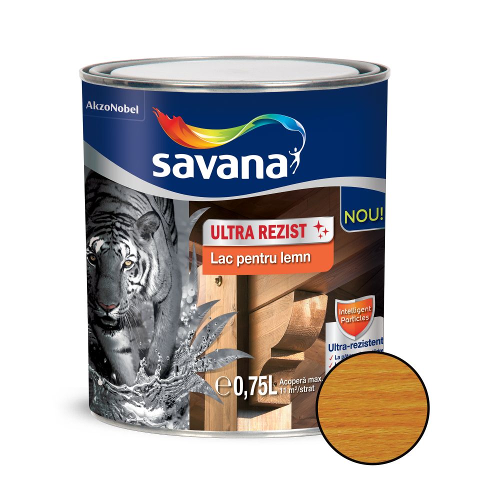 Oferte la Lac pentru lemn Savana ultra rezist, interior / exterior, pin, 0.75 l