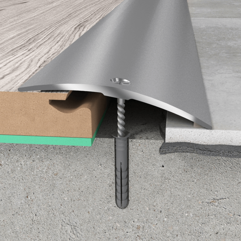 Oferte la Profil de trecere cu diferenta de nivel, PR4, silver, 93 cm