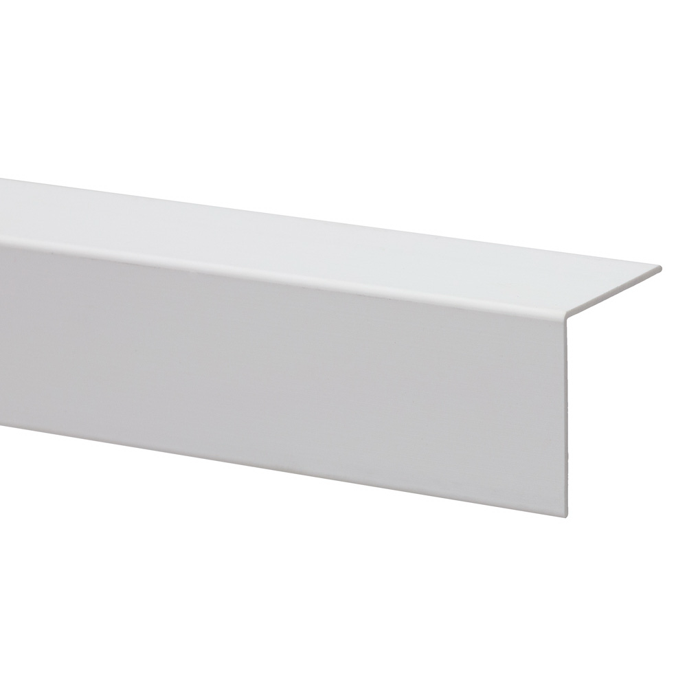 Oferte la Profil colt L Set Prod din PVC tare, alb, 2,75 m