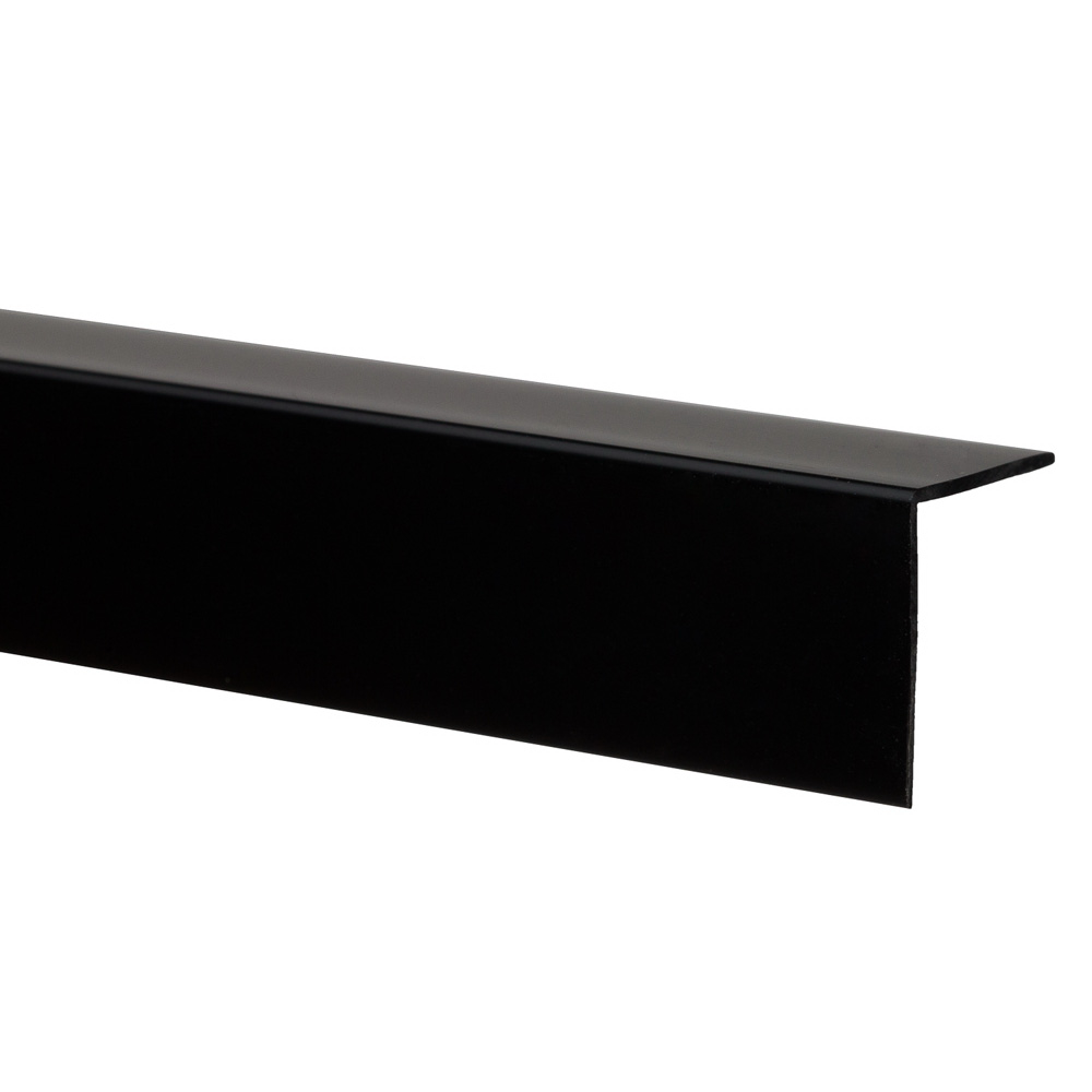 Oferte la Profil colt L Bolta, PVC, negru, 2,075 m