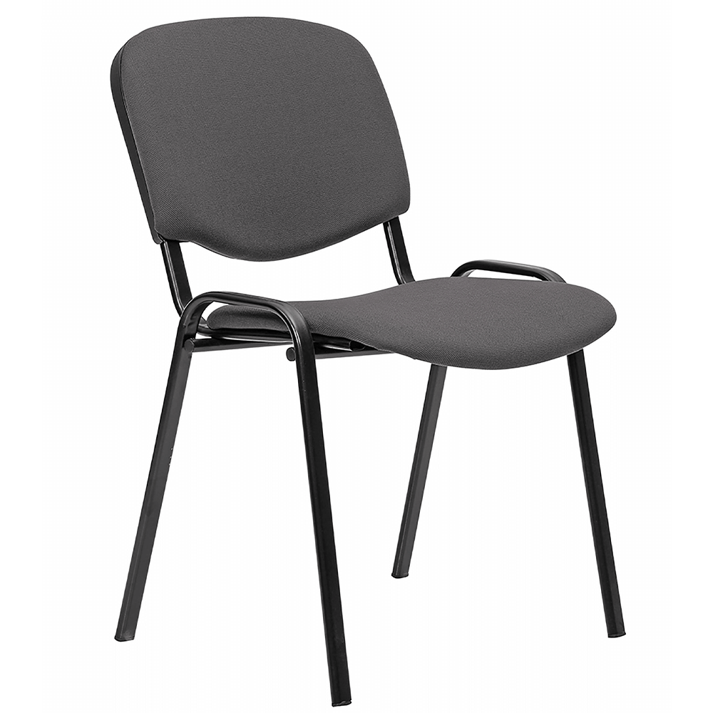 Oferte la Scaun birou vizitator gri Antares Felicia, tapiterie stofa, fix, 53.5 x 57 x 84 cm