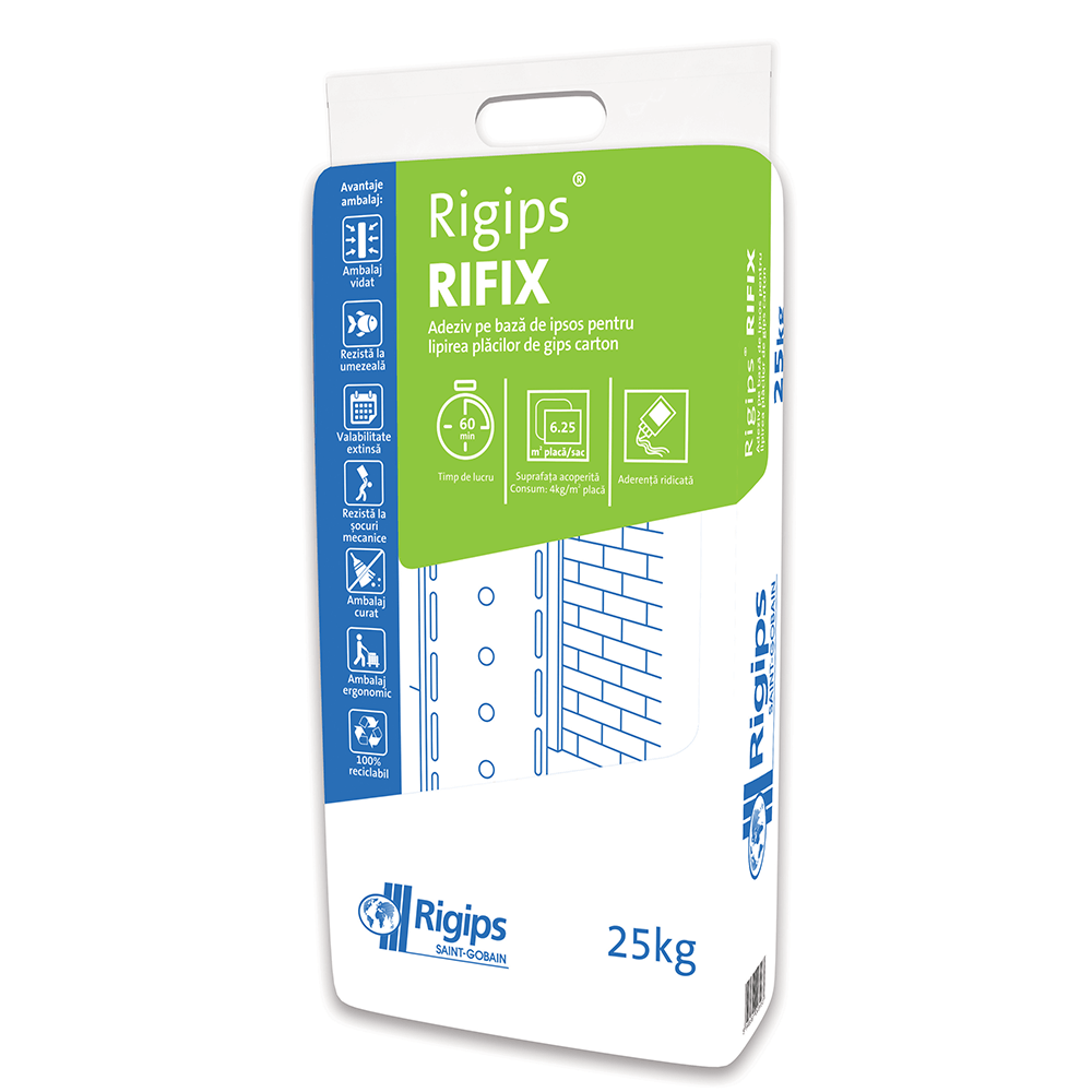 Oferte la Adeziv pentru placi de gips - carton Rigips Rifix, 25 kg