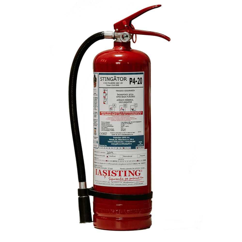 Oferte la Stingator cu pulbere si N2, tip P4