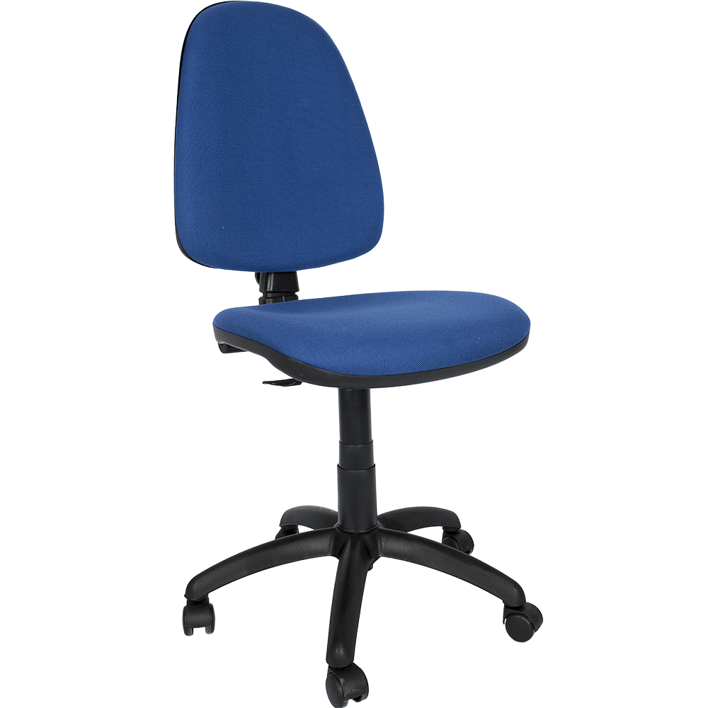 Oferte la Scaun birou ergonomic albastru Antares Golf C06, tapiterie textil, rotativ, reglabil pe inaltime, 99 - 115 cm