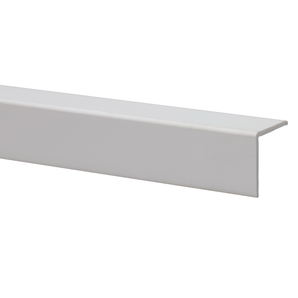 Oferte la Profil colt L Profilplast din PVC tare, alb, 2,5 m