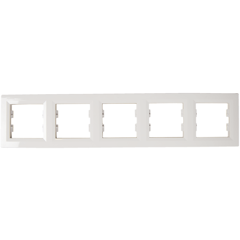 Oferte la Rama 5 module Asfora, Schneider EPH5800521, alb