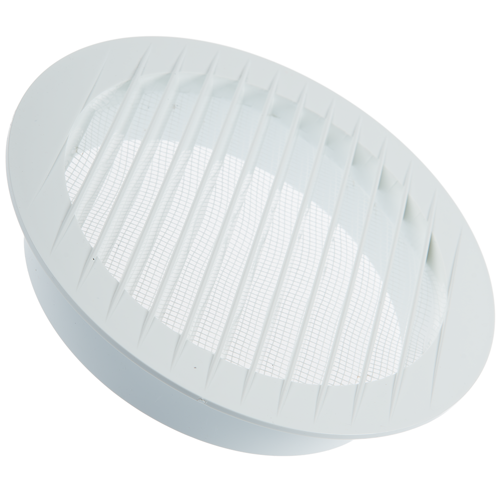 Oferte la Grila ventilatie circulara cu plasa de insecte Dospel KRO 150, ABS, 150 mm, alb