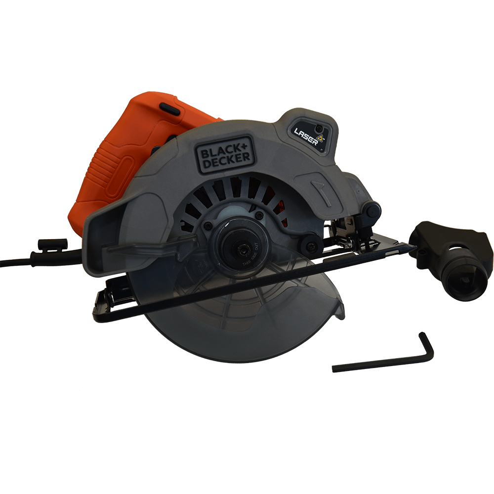Oferte la Fierastrau circular cu laser Black&Decker, 1250 W, discuri 66 x 190 mm
