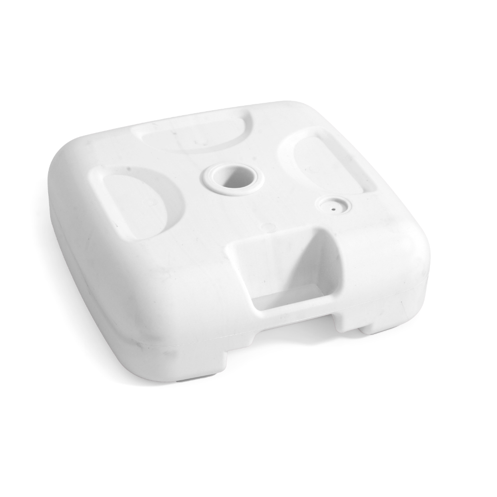 Oferte la Ansamblu suport umbrela Napochim, alb, 50L