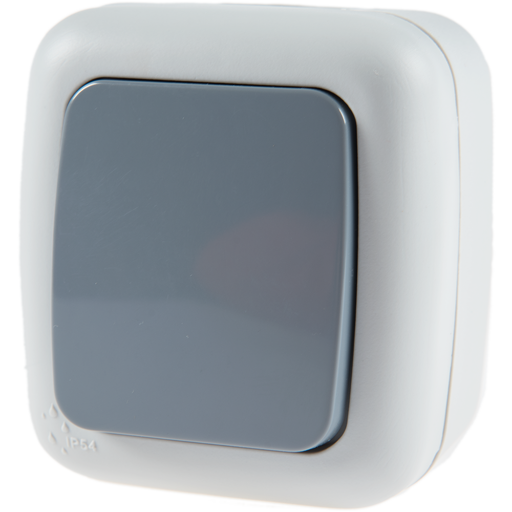 Oferte la Intrerupator Elegant, Comtec MF0012-85760, gri, montaj aparent, IP54