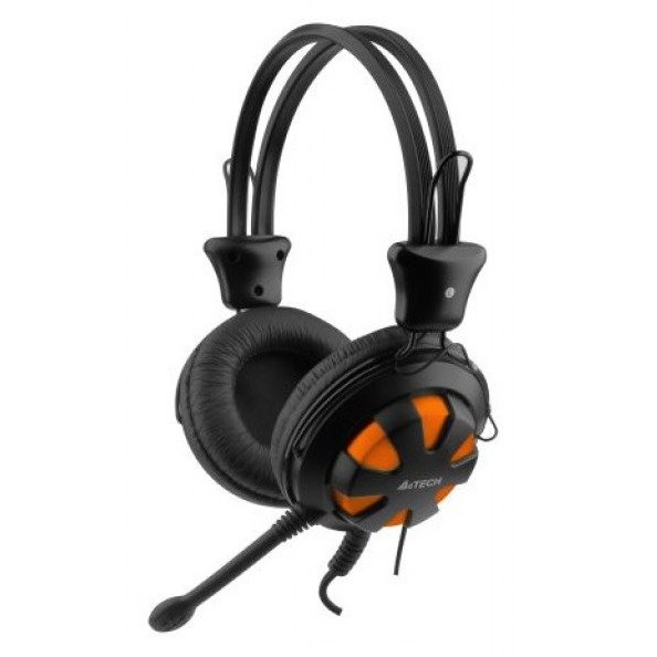 Oferte la Casti HS-28-3 headset cu microfon, negru / orange