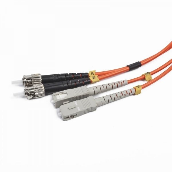 Oferte la Cablu fibra optica Gembird, duplex multimode, conectori ST-SC, bulk, 2m