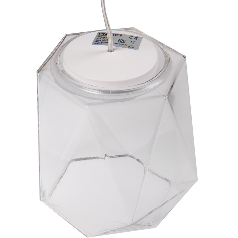 Oferte la Pendul suspendat LED Philips Myliving Italo Clear 1 x 4.5 W, 430 lm