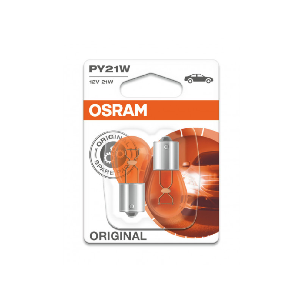 Oferte la Bec pentru semnalizare Osram Standard, PY21W, 21W, 460lm, 2 buc