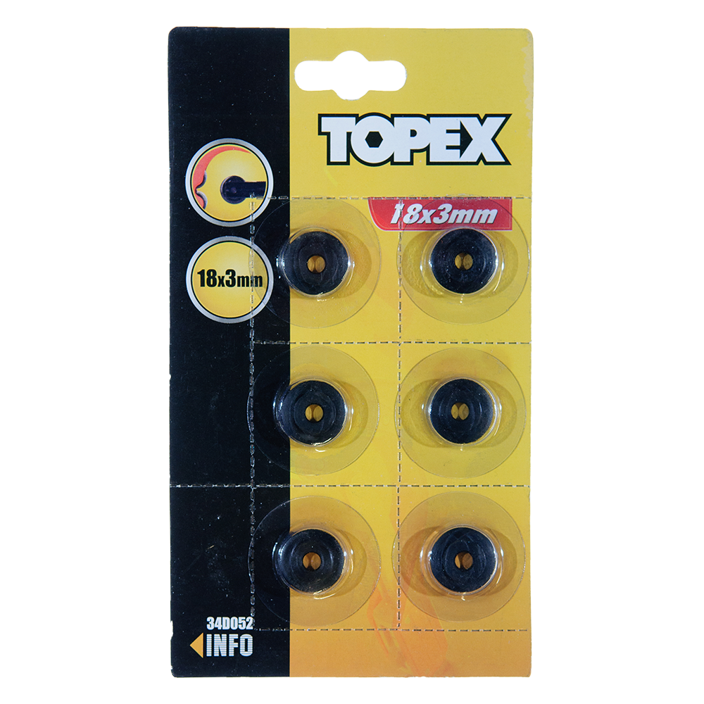 Oferte la Rezerva cutit circular Topex pentru tevi PP, PVC, 18x3mm, 6 bucati 