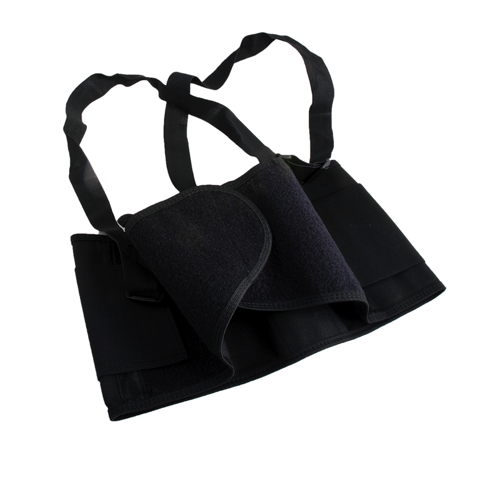 Oferte la Centura abdominala Safebelt, Renania, bretele de ajustare, material elastic, negru