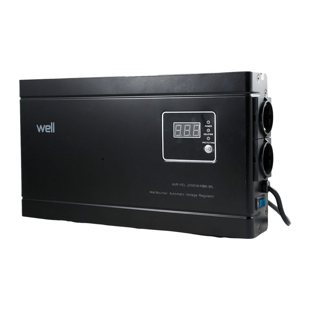 Oferte la Stabilizator Automat de Tensiune- 2000VA/1200W, negru