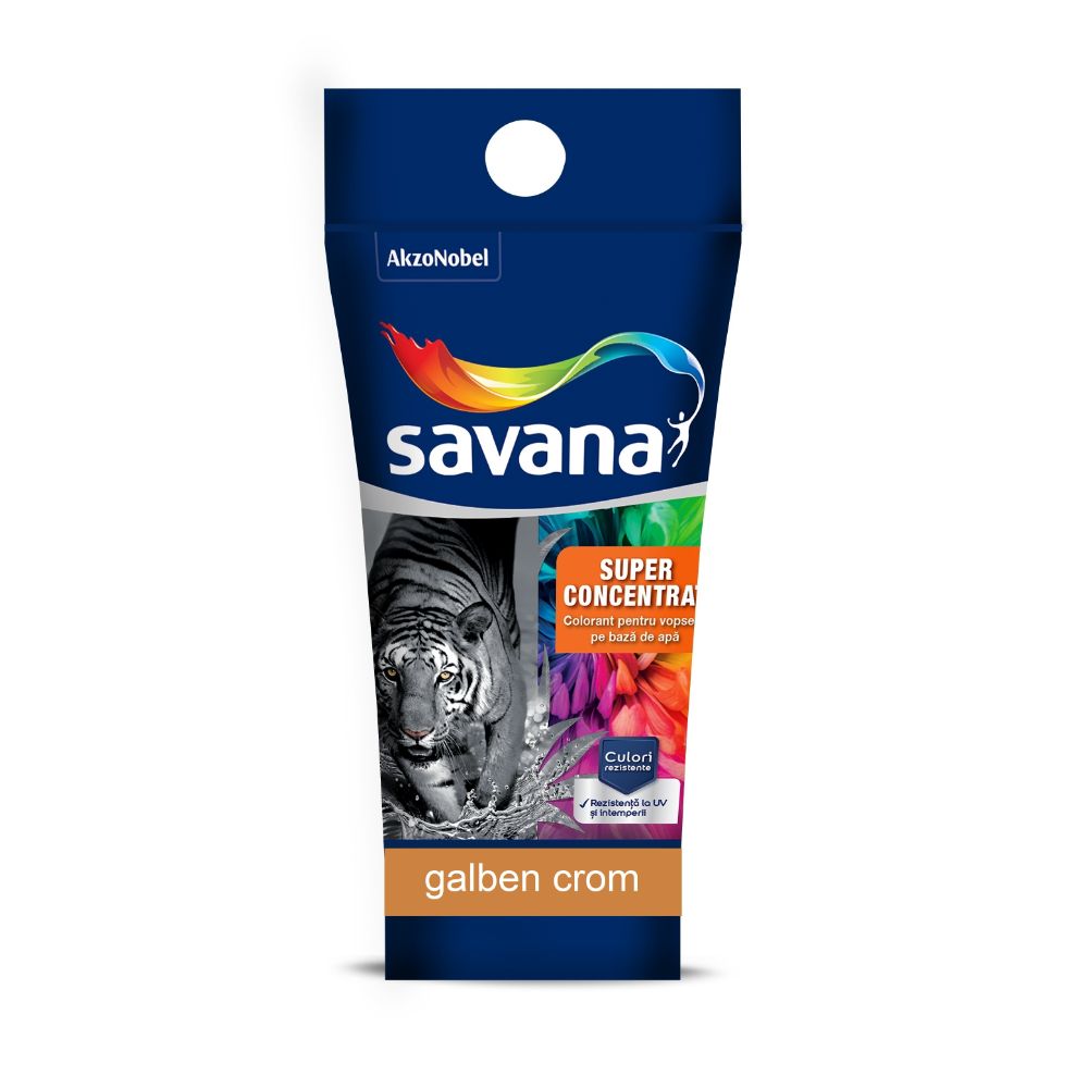 Oferte la Colorant vopsea lavabila Savana super concentrat, galben crom T07, 30 ml