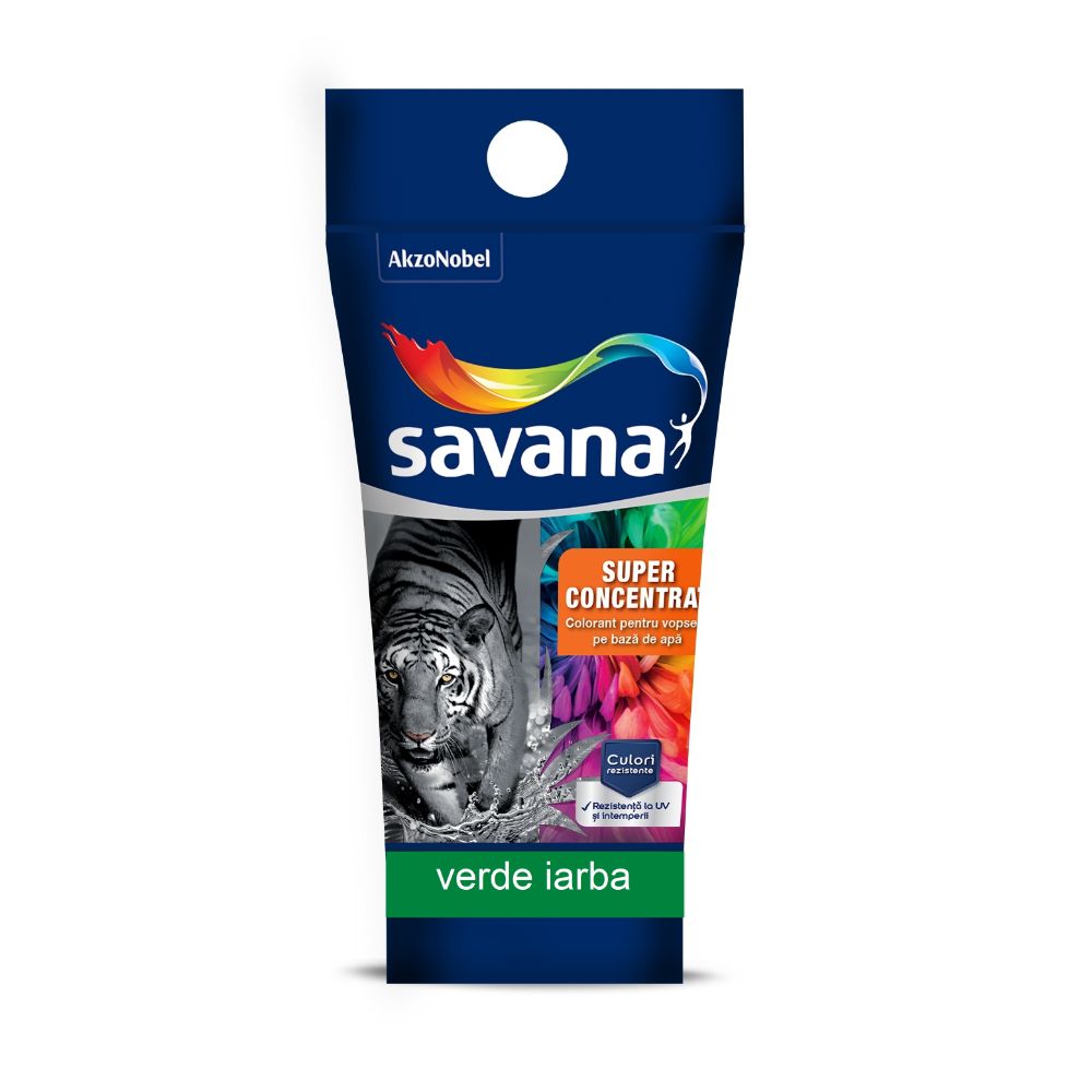 Oferte la Colorant vopsea lavabila Savana super concentrat, verde iarba T19, 30 ml