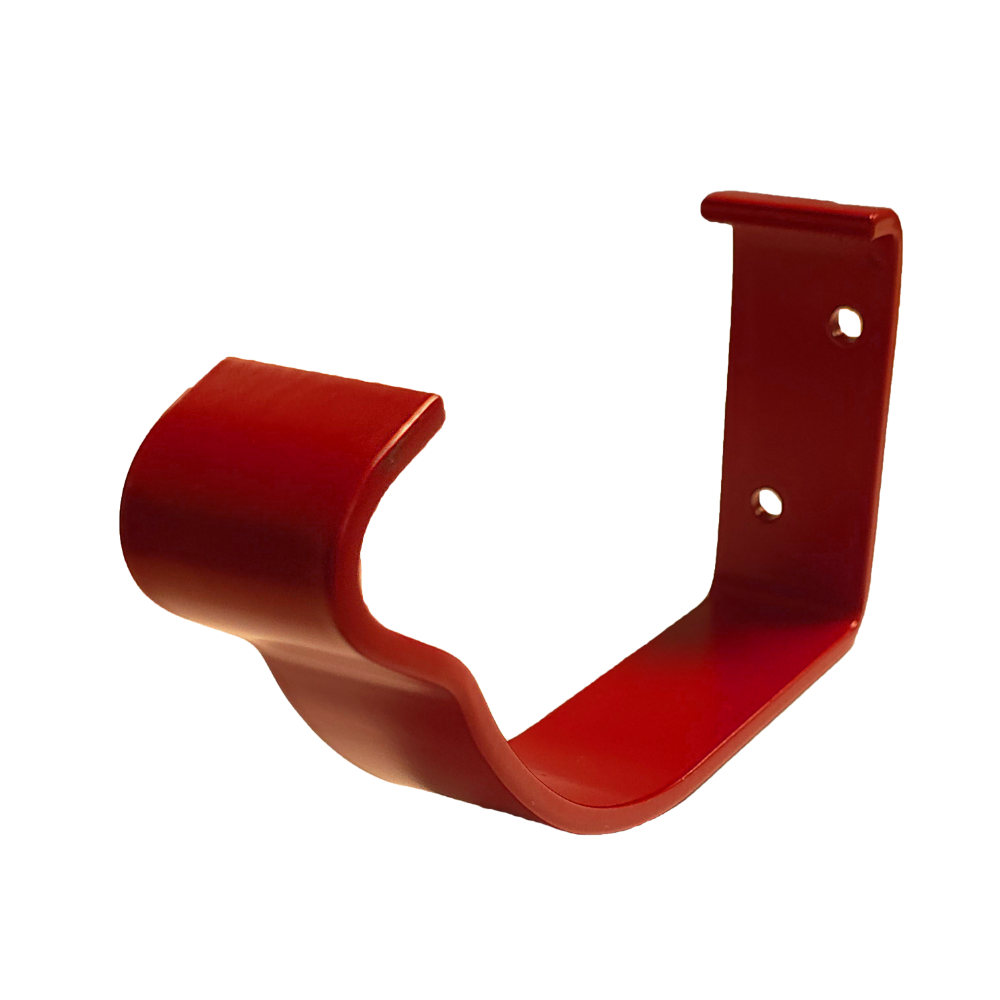 Oferte la Carlig aplicat jgheab, metalic, 125mm, rosu RAL 3011