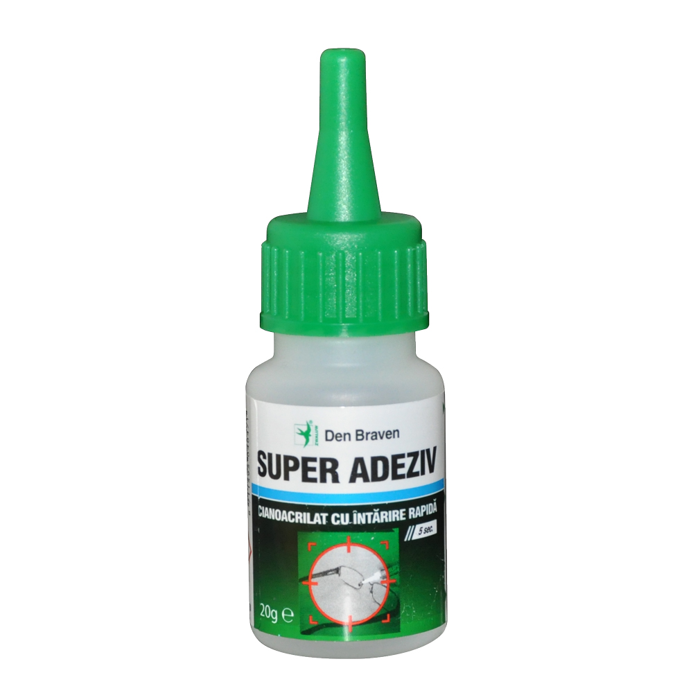 Oferte la  Super adeziv pentru PVC, cauciuc, metal si sticla Den Braven , 20 g