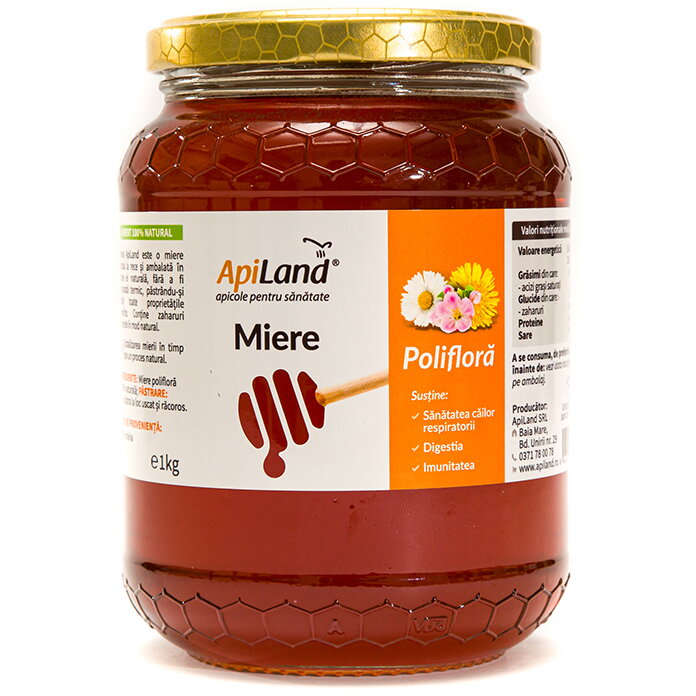 Oferte la Miere Cruda Poliflora 1kg