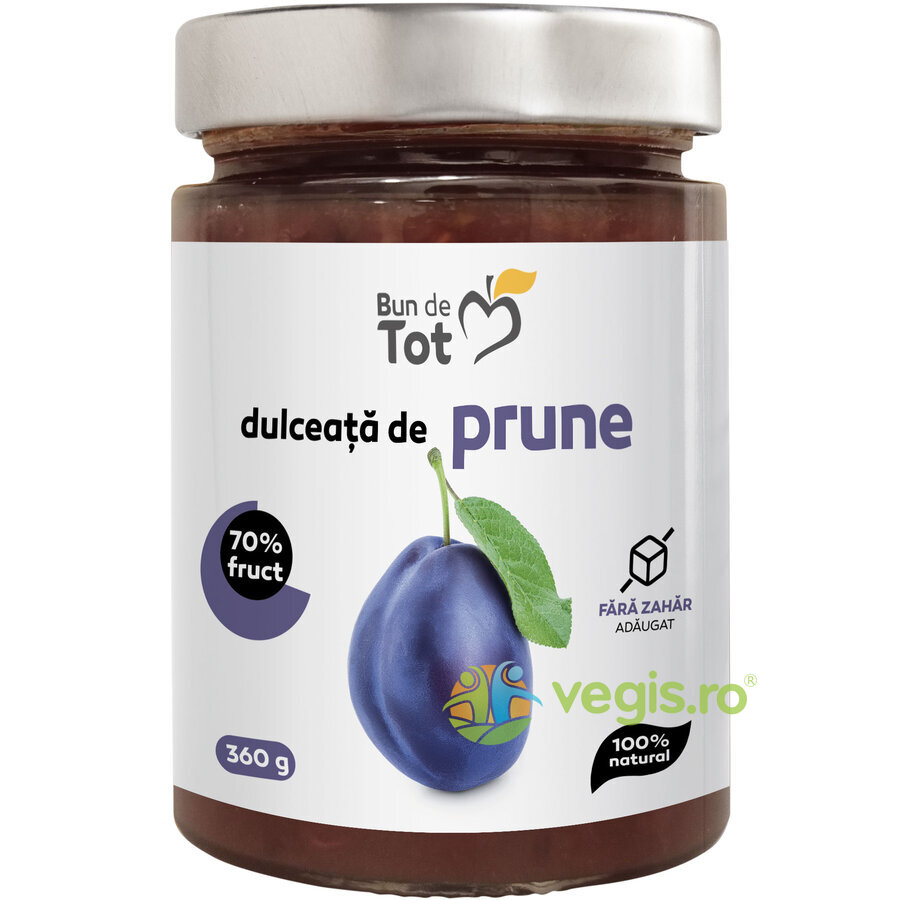Oferte la Dulceata de Prune fara Zahar 360g