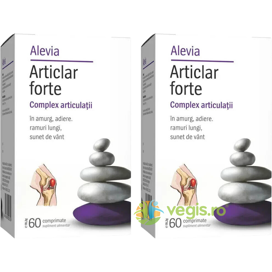 Oferte la Pachet Articlar Forte Complex Articulatii 60cpr+60cpr