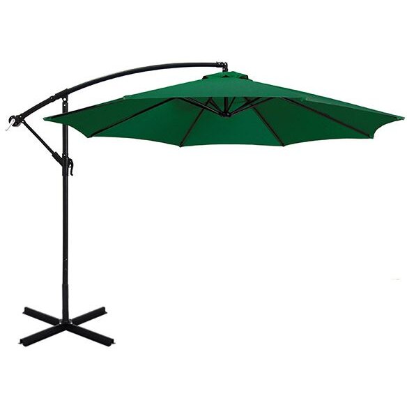 Oferte la Umbrela Helena cu tija laterala verde 3m Tarrington House