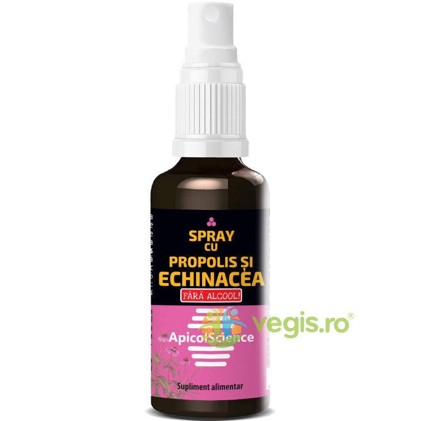 Oferte la Spray cu Propolis si Echinacea fara Alcool  50ml