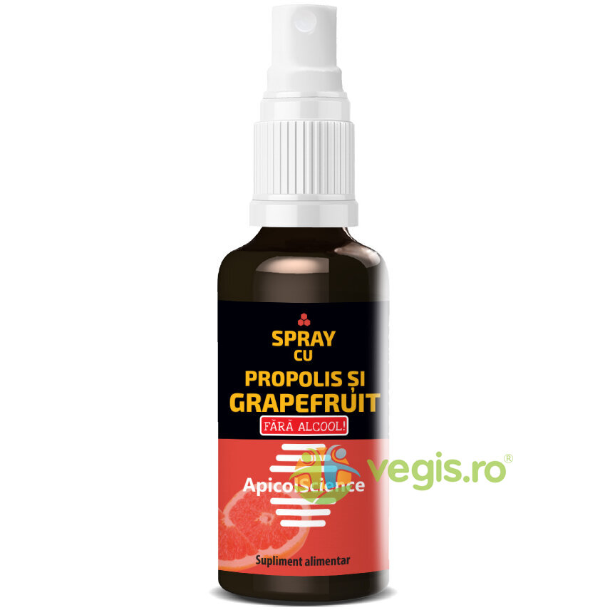 Oferte la Spray cu Propolis si Grapefruit fara Alcool 50ml