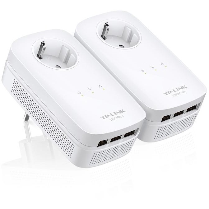 Oferte la Kit Adaptor Powerline AV1200, priza AC, 3x Gigabit, TL-PA8030PKIT