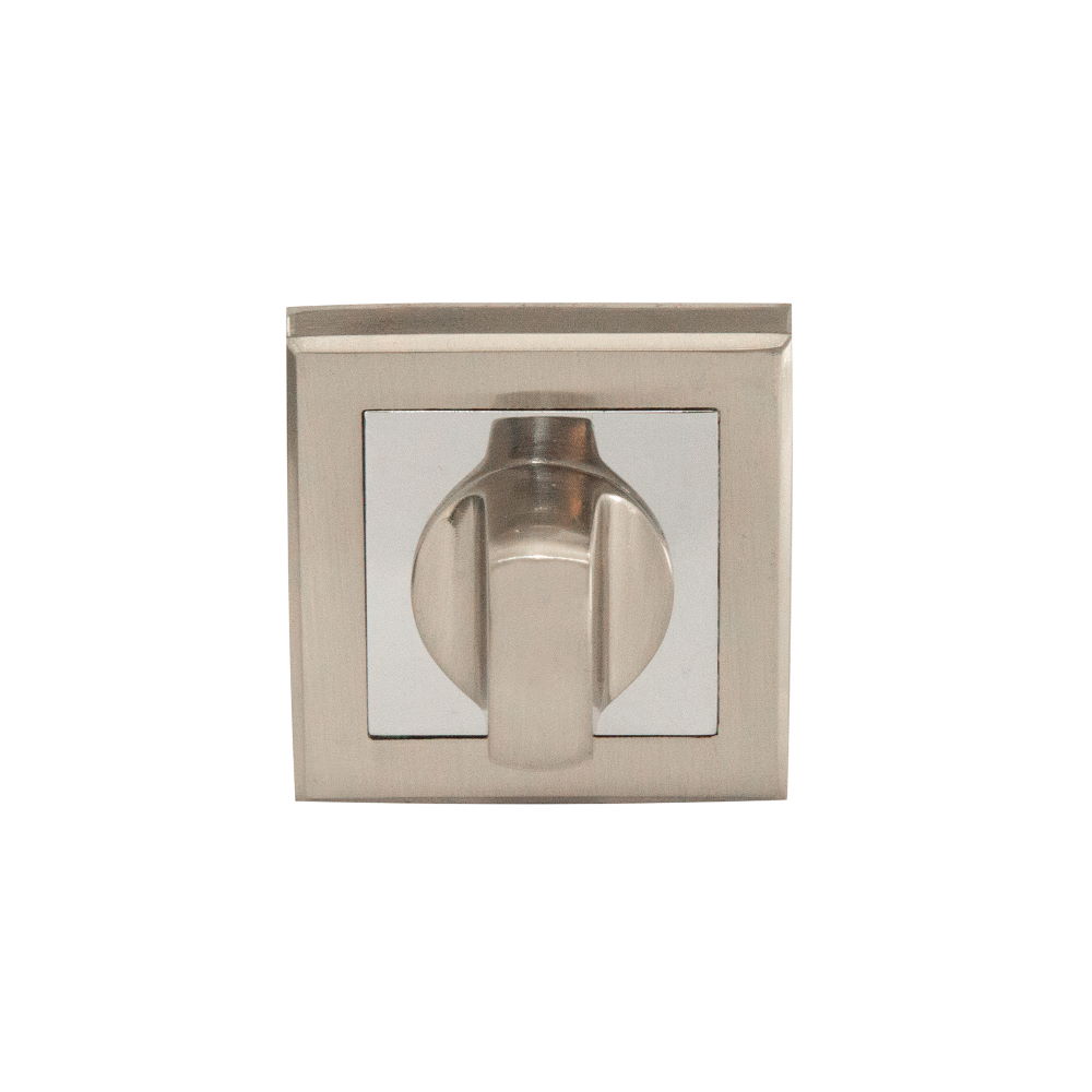 Oferte la Rozeta pentru WC, patrata, nichel satinat/crom, 50 x 50 mm