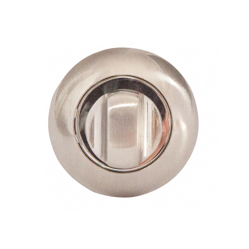 Oferte la Rozeta pentru WC, rotunda, nichel satinat/crom, Ø 50 mm