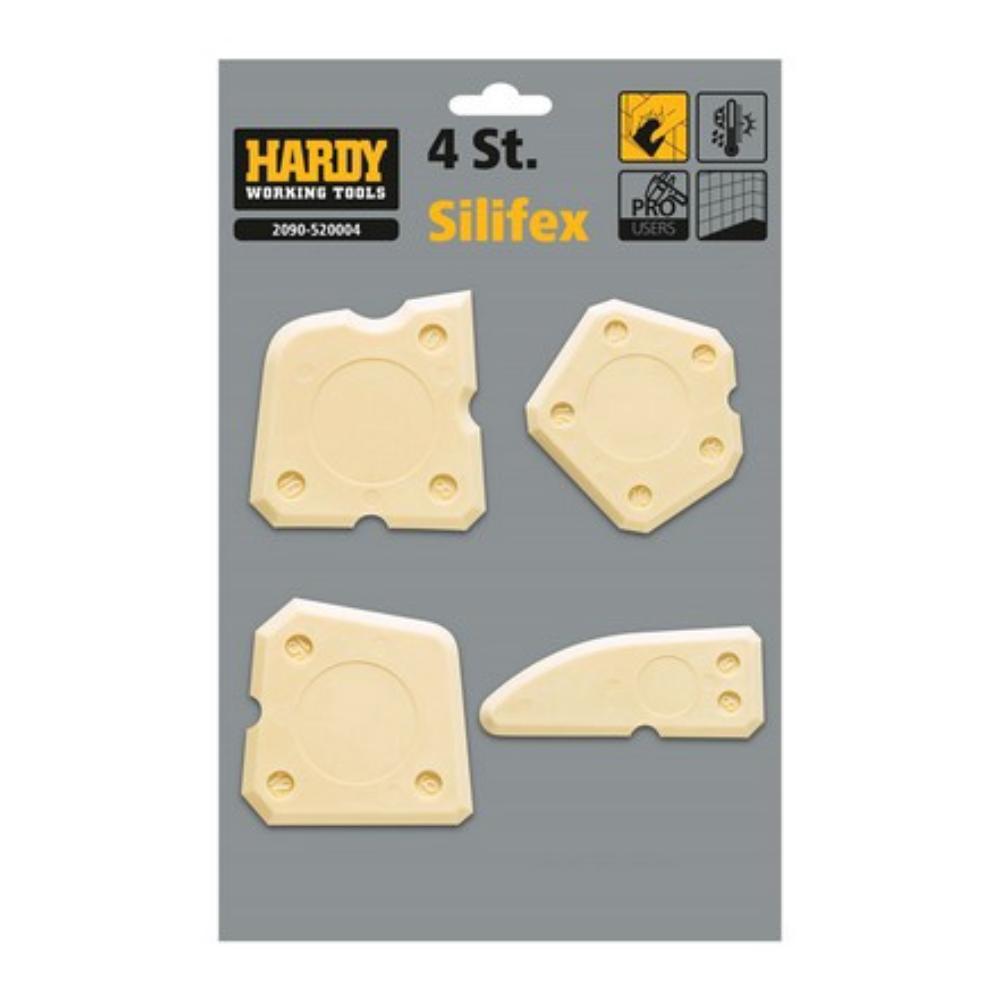 Oferte la Set spacluri Hardy Siliflex pentru silicon, plastic, 4 bucati 