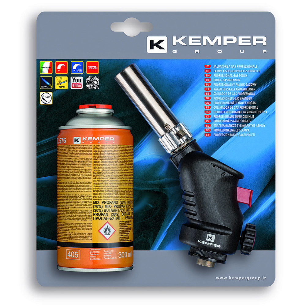 Oferte la Kit arzator + butelie Supergas 175g, 1,75kW, 1900°C