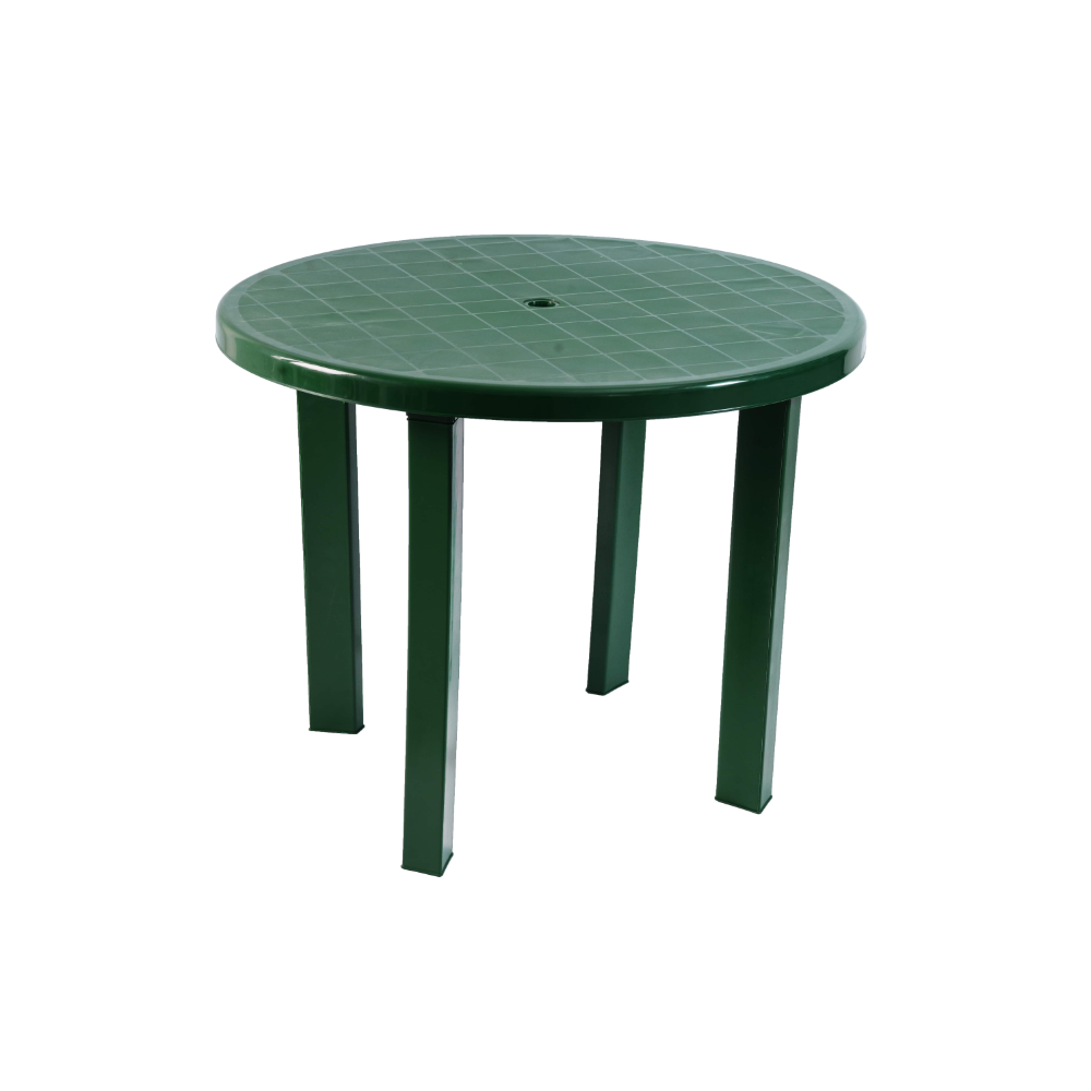 Oferte la Masa rotunda pentru gradina Garden Napochim, plastic 90x90x70 cm, verde inchis