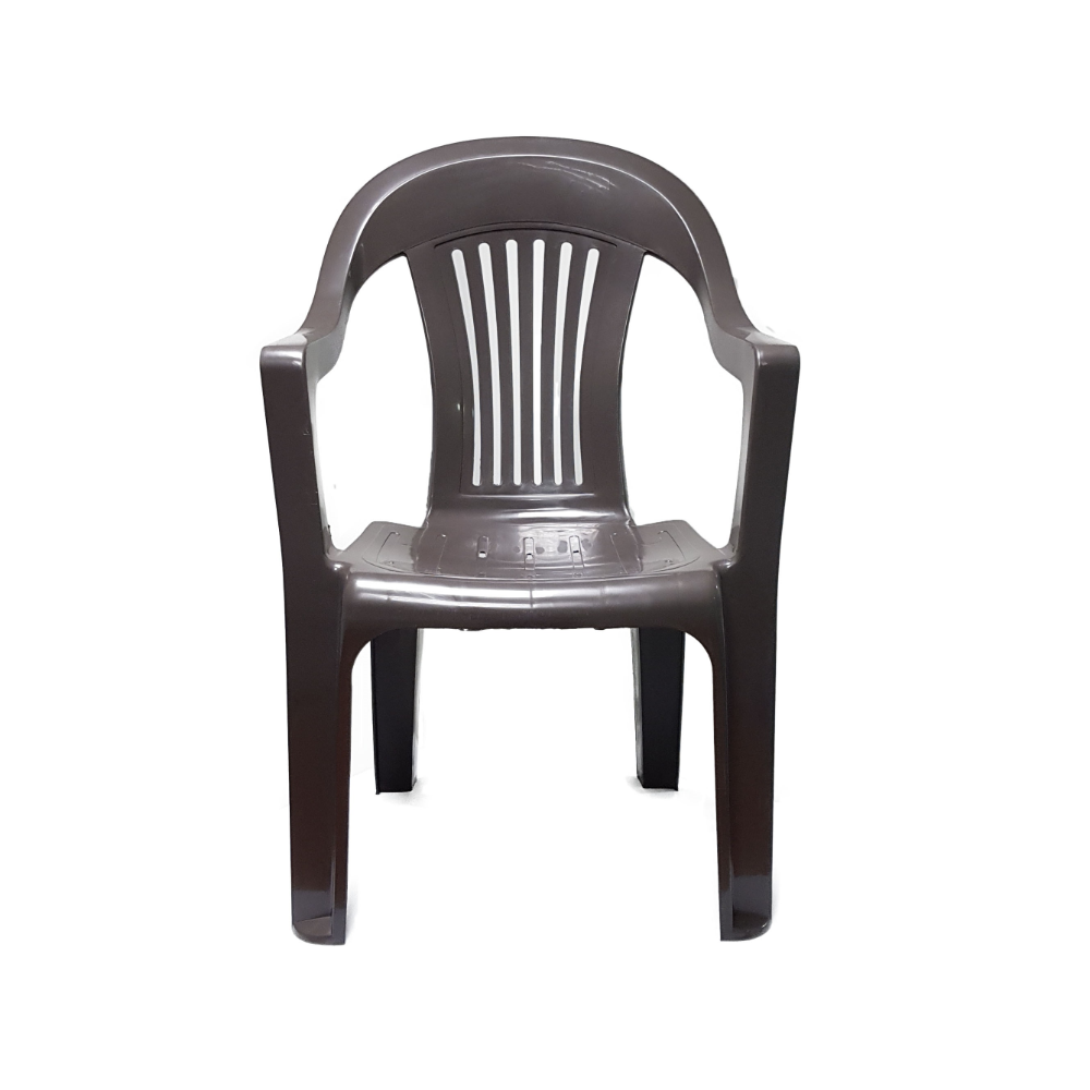 Oferte la Scaun pentru gradina Napochim Sole 2, plastic, 44 x 35 x 88 cm, gri inchis