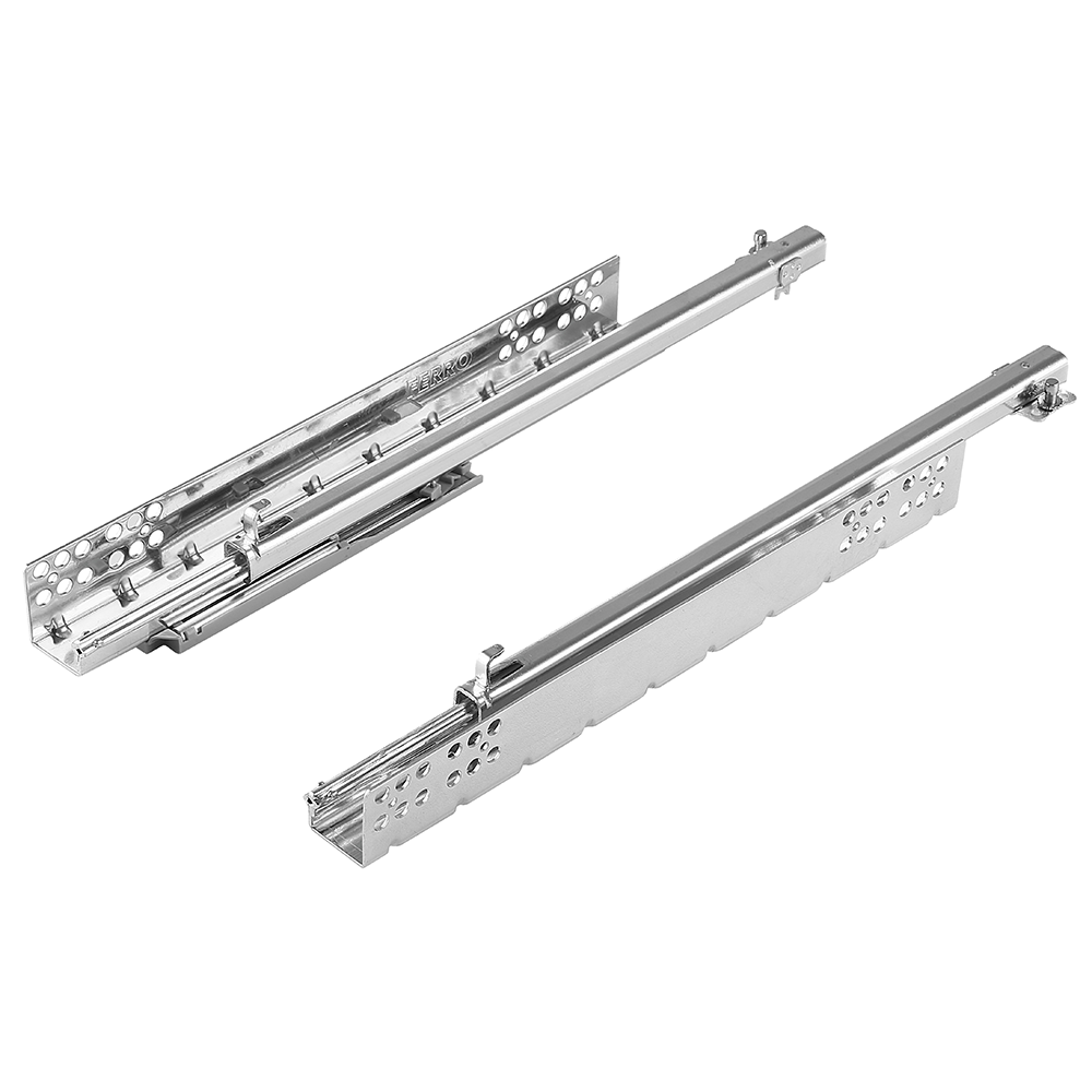 Oferte la Glisiera ascunsa Ferro, extractie partiala si amortizare, 450 mm